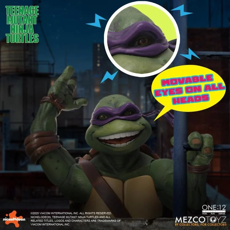 Teenage Mutant Ninja Turtles (1990) One:12 Collective Action Figure Boxed Set (preorder)