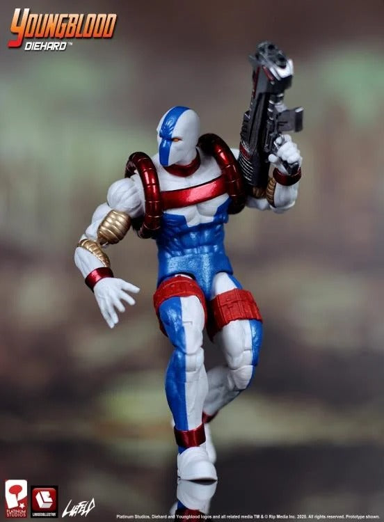 Rob Liefeld's Youngblood - Diehard  Action Figure (Preorder Q1 2026) - Collectables > Action Figures > toys -  LooseCollector