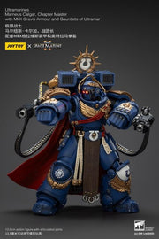 Warhammer 40K - Ultramarines - Space Marine 2 - Marneus Calgar Chapter Master with MKX Gravis Armour and Gauntlets of Ultramar - Collectables > Action Figures > toys -  Joy Toy