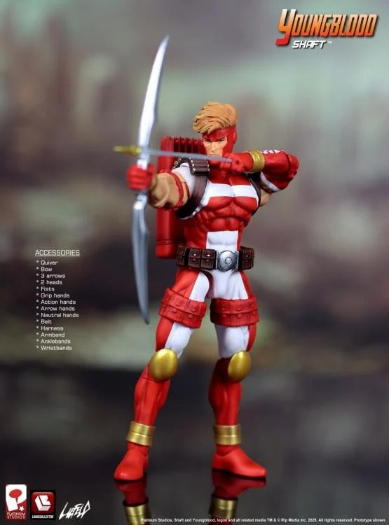 Rob Liefeld's Youngblood - Shaft Action Figure (Preorder Q1 2026) - Collectables > Action Figures > toys -  LooseCollector