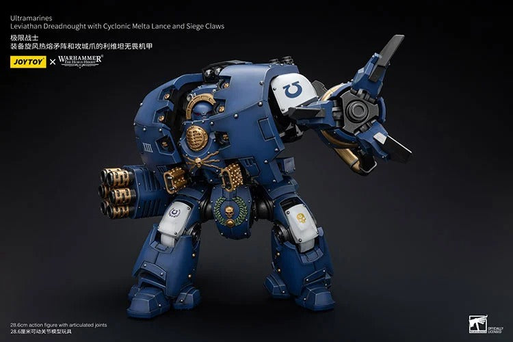 Warhammer: The Horus Heresy - Ultramarines - Leviathan Dreadnought with Cyclonic Melta Lance and Siege Claws - Collectables > Action Figures > toys -  Joy Toy