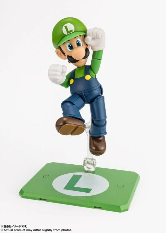 Super Mario - S.H.Figuarts - Luigi (Preorder Mar/Apr 2026) - Collectables > Action Figures > toys -  Bandai