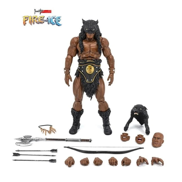 Fire and Ice - ICON Collectibles - Dark Wolf (Ver. 2) 1/12 Scale