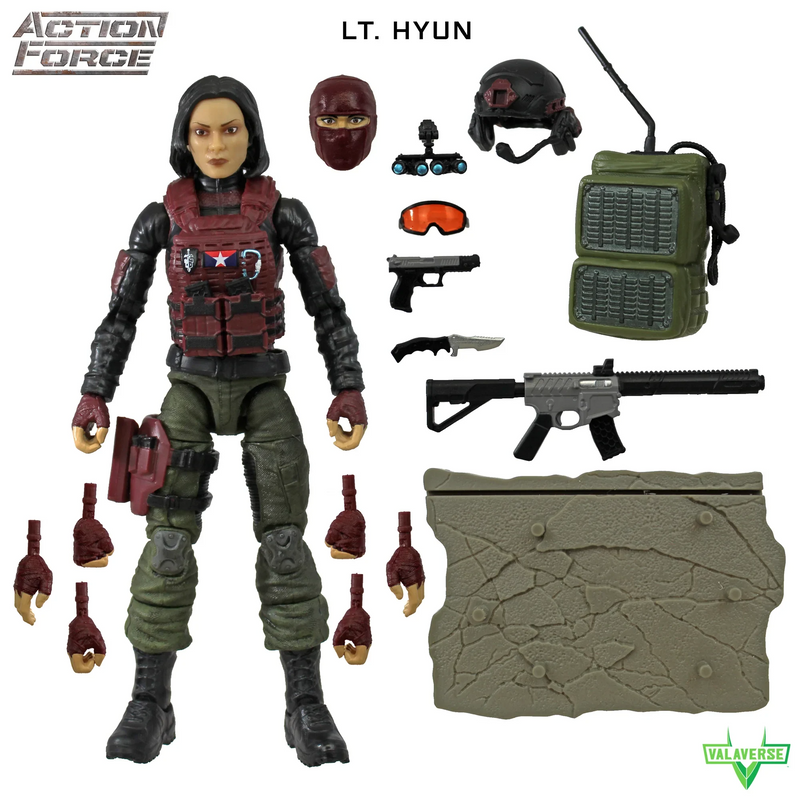 Action Force - Lt. Hyun 1/12 Scale Action Figure
