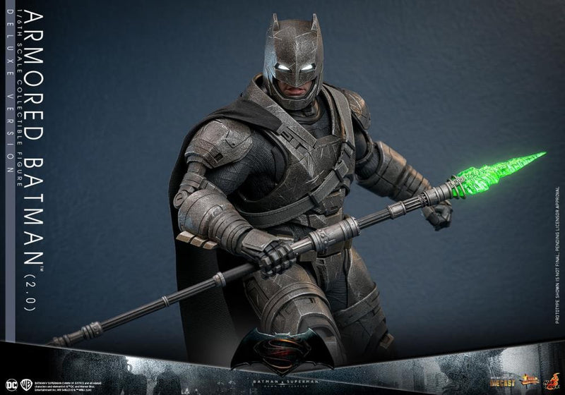 Batman v Superman: Dawn of Justice - Armored Batman (2.0) Deluxe 1/6th Scale Collectible Figure - MMS743D63