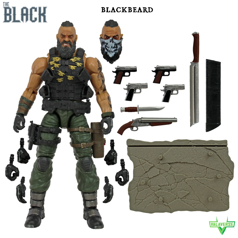 The Black - Blackbeard 1/12 Scale Action Figure