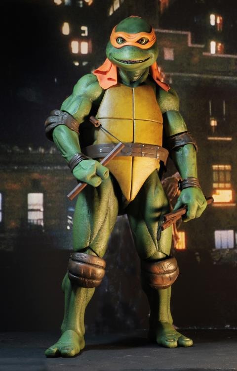 Teenage Mutant Ninja Turtles (1990 Movie) - Michelangelo 1/4 Scale Figure