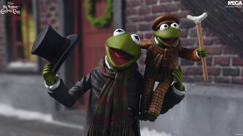Sesame Street Ultimate - Ultimate Kermit as Bob Cratchit and Robin as Tiny Tim (Preorder Dec 2026)