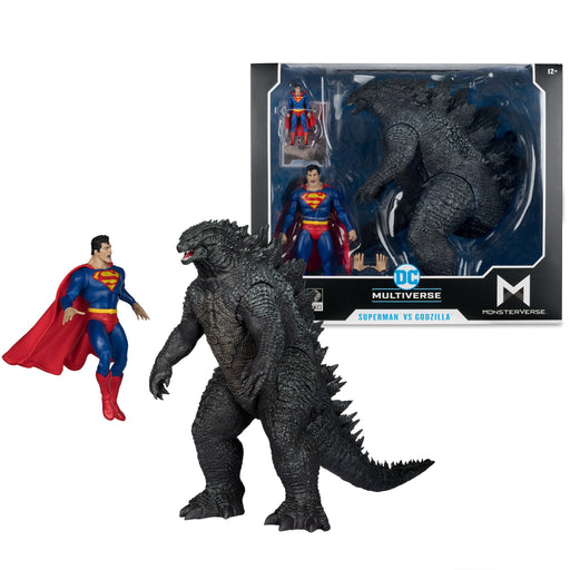 DC Multiverse - Justice League vs. Godzilla vs. Kong - Superman vs. Godzilla 2 Pack - Collectables > Action Figures > toys -  McFarlane Toys