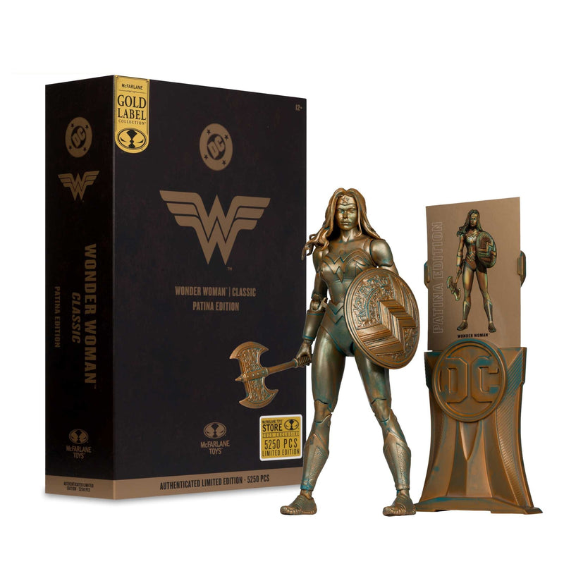 DC Multiverse - Classic - Wonder Woman (Patina Edition) - Exclusive - Collectables > Action Figures > toys -  McFarlane Toys