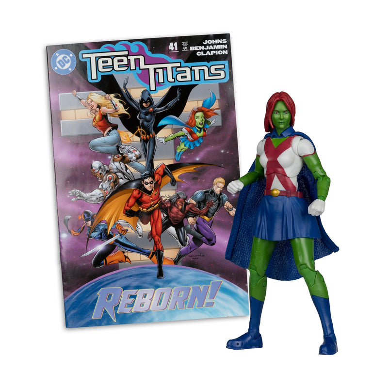 DC Page Punchers - Teen Titans #41 - Miss Martian - Red Platinum