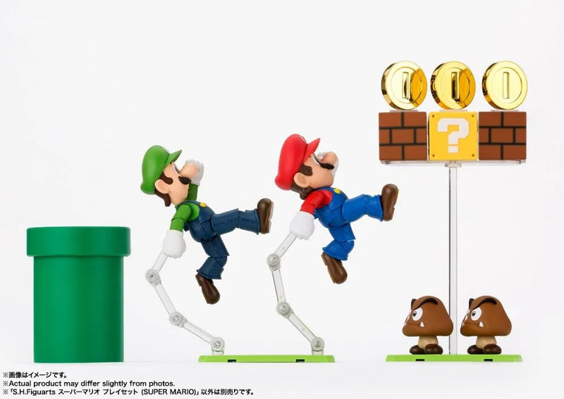 Super Mario - S.H.Figuarts - Super Mario Brothers Playset (Preorder Mar/Apr 2026) - Collectables > Action Figures > toys -  Bandai