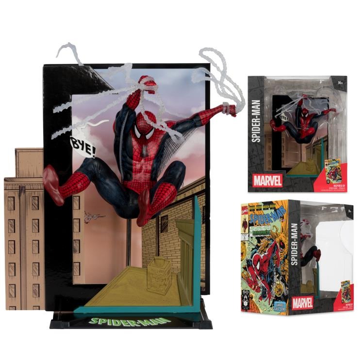 Marvel Comics - Spider-Man (Spider-Man #6 Ver. 2) 1/10 Scale Figure - Collectables > Action Figures > toys -  McFarlane Toys