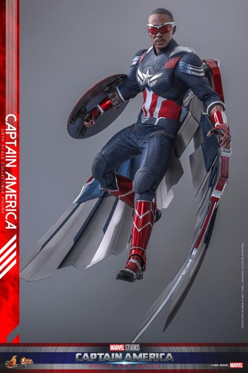 Captain America: Brave New World - Captain America 1/6th Scale Collectible Figure - MMS779 - Collectables > Action Figures > toys -  Hot Toys