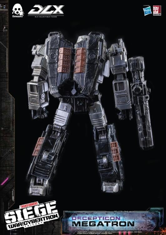 Transformers: War for Cybertron Trilogy DLX Scale Collectible Series Decepticon Megatron Action Figure (Reissue) - Action figure -  ThreeZero