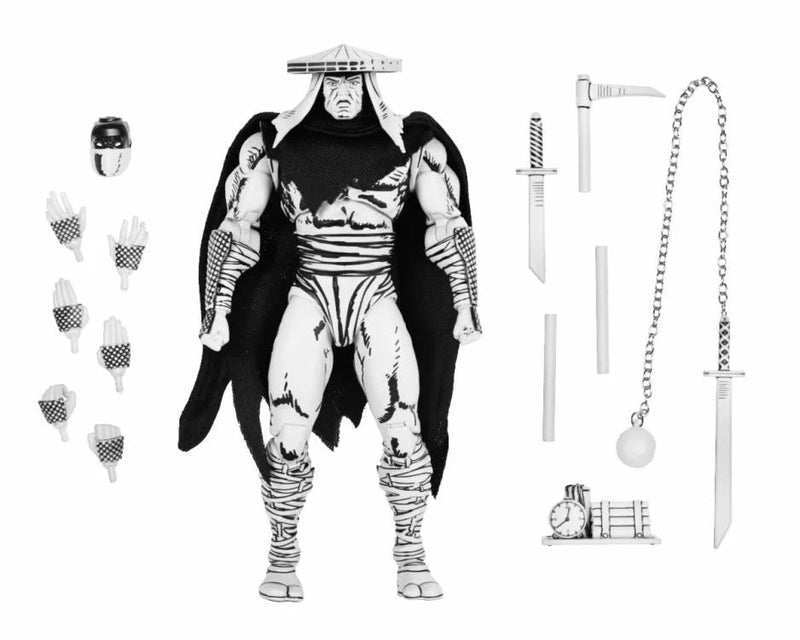 Teenage Mutant Ninja Turtles - Foot Elite Assassin (Mirage Comics Black & White Variant) Action Figure - Collectables > Action Figures > toys -  Neca
