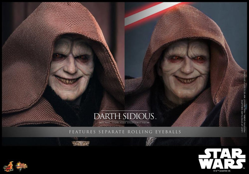 Star Wars: Revenge of the Sith - Darth Sidious 1/6th Scale Collectible Figure - MMS745