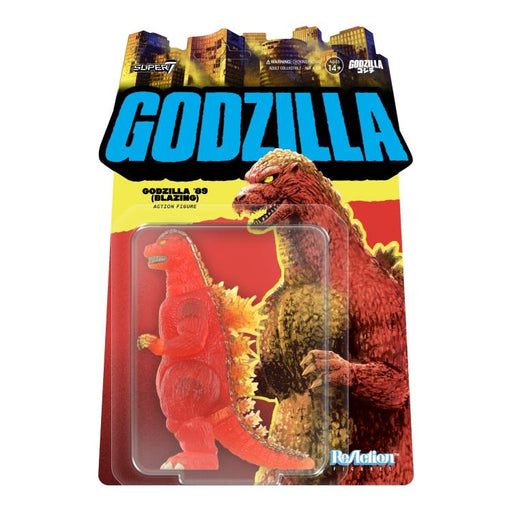Godzilla (1989) - ReAction - Blazing Godzilla - Action & Toy Figures -  Super7
