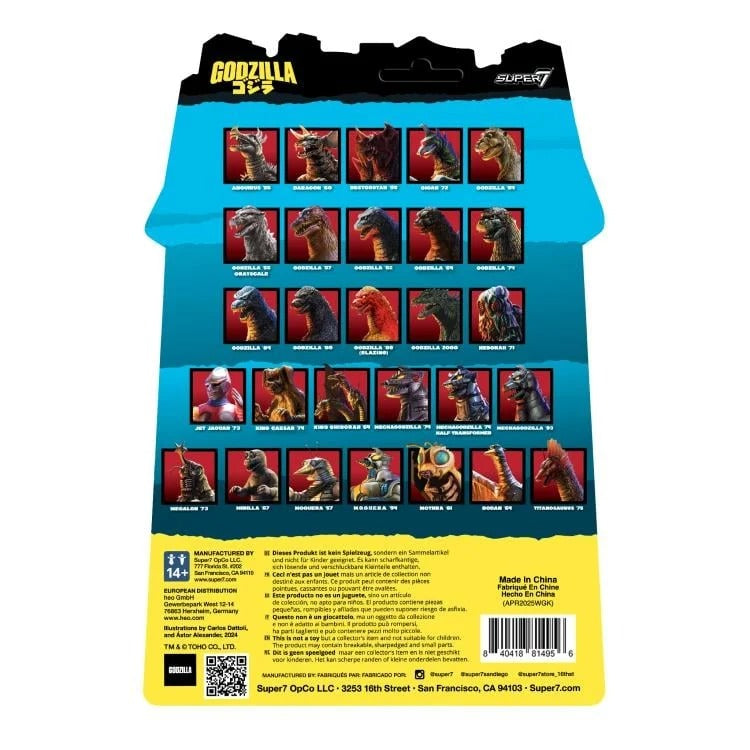 Godzilla (2000) - ReAction - Godzilla - Action & Toy Figures -  Super7