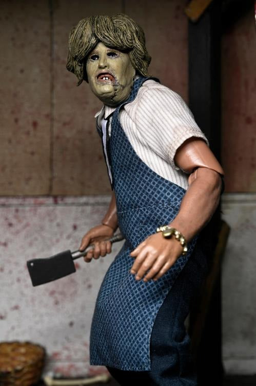 The Texas Chainsaw Massacre Leatherface with Old Lady Mask Clothed Action Figure