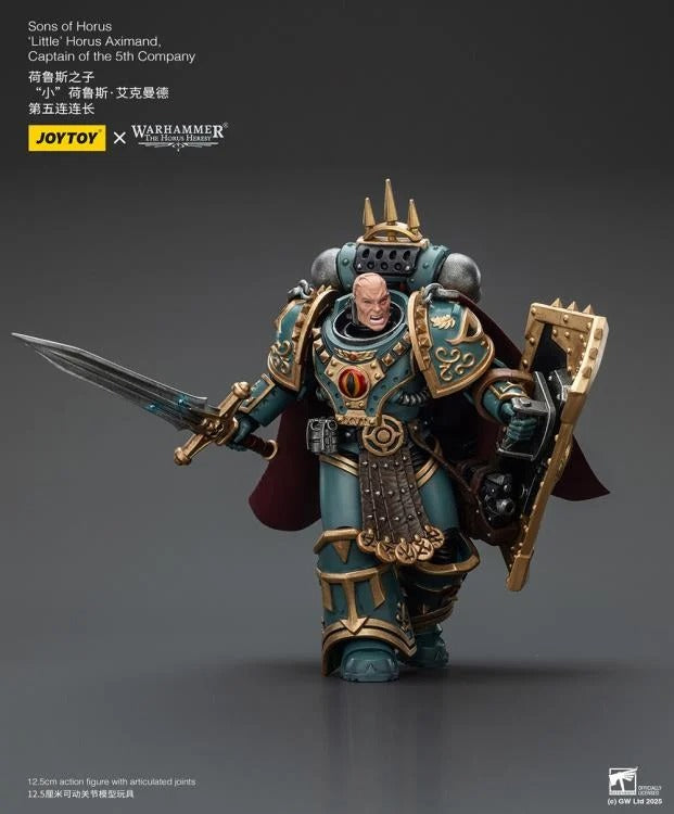 JoyToy - Warhammer 40K - Sons of Horus - Little Horus Aximand Captain of the 5th Company - Collectables > Action Figures > toys -  Joy Toy
