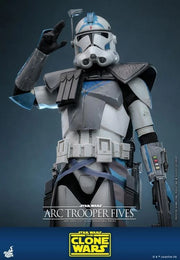 Star Wars: The Clone Wars - Arc Trooper Fives 1/6th Scale Collectible Figure - TMS132 - Collectables > Action Figures > toys -  Hot Toys