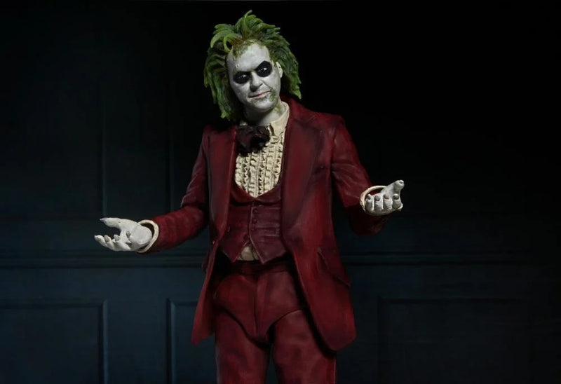 Beetlejuice Beetlejuice - Ultimate "Red Tuxedo" Beetlejuice Action Figure - Collectables > Action Figures > toys -  Neca