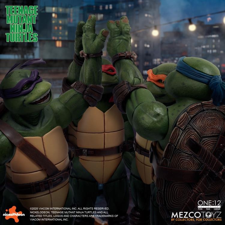Teenage Mutant Ninja Turtles (1990) One:12 Collective Action Figure Boxed Set (preorder)