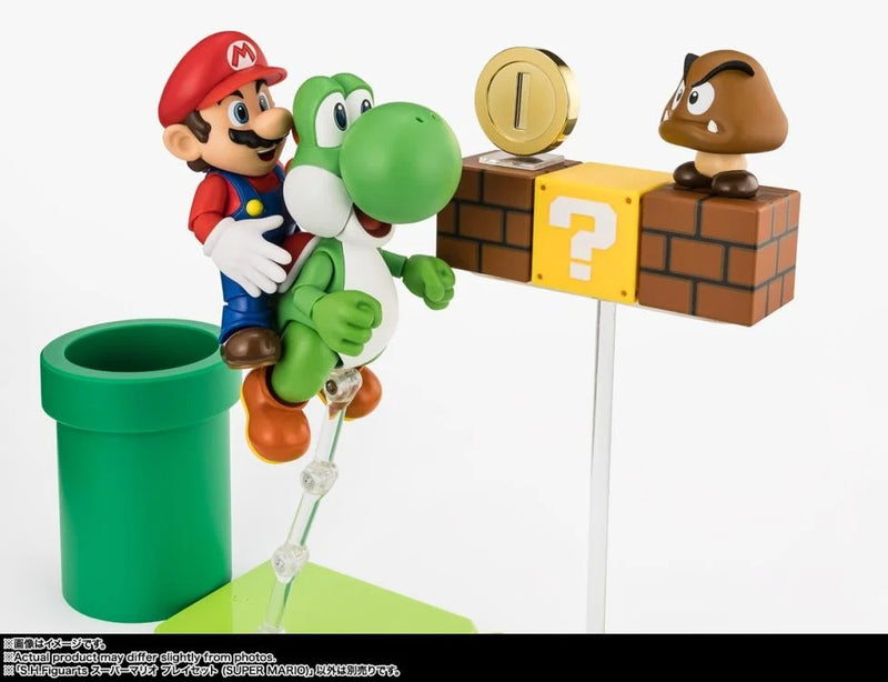 Super Mario - S.H.Figuarts - Super Mario Brothers Playset (Preorder Mar/Apr 2026) - Collectables > Action Figures > toys -  Bandai