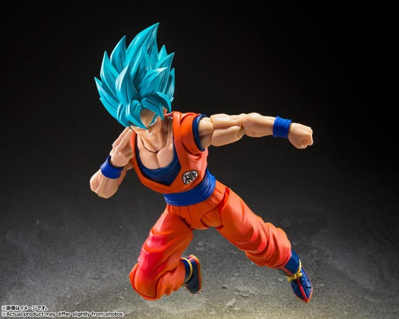 Dragon Ball Super S.H.Figuarts Super Saiyan God Super Saiyan Goku (Blue Power Transcending Limits) Action Figure (Preorder Aug 2026)