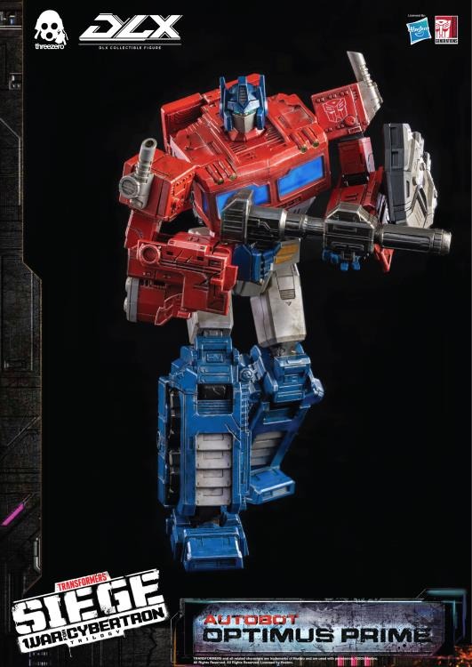 Transformers: War for Cybertron Trilogy DLX Scale Collectible Series Autobot Optimus Prime Action Figure (Reissue) - Action figure -  ThreeZero