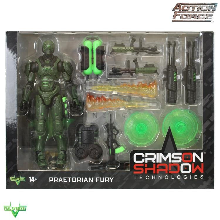 valaverse アクションフォース　praetorians プレトリアン Action Force - Crimson Shadow Praetorian Fury - 1/12 Scale — Toy