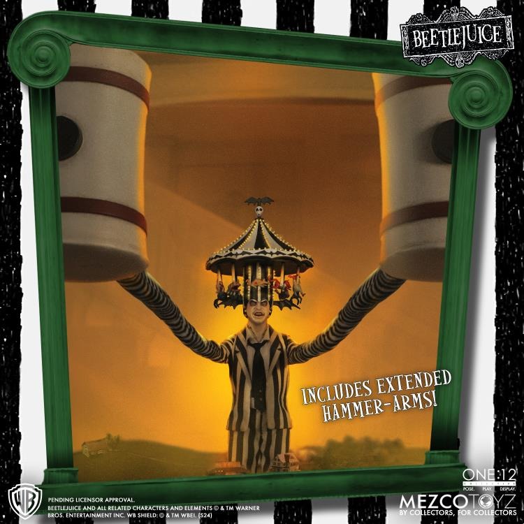 Beetlejuice (1988) - One:12 Collective - Beetlejuice Deluxe Edition - Collectables > Action Figures > toys -  MEZCO TOYS