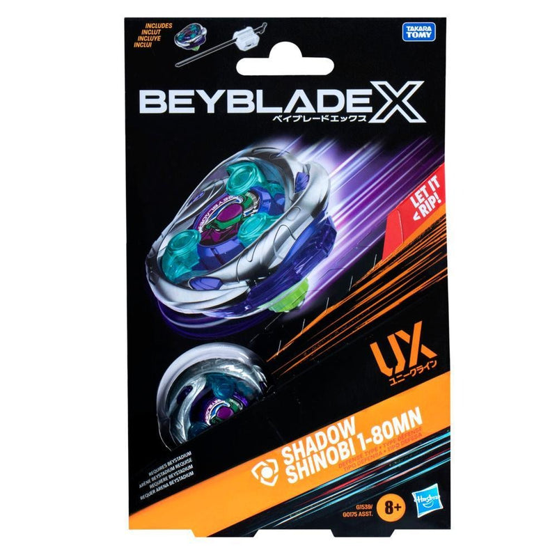 Beyblade X Shadow Shinobi 1-80MN UX Starter Pack - Collectables > Action Figures > toys -  Hasbro