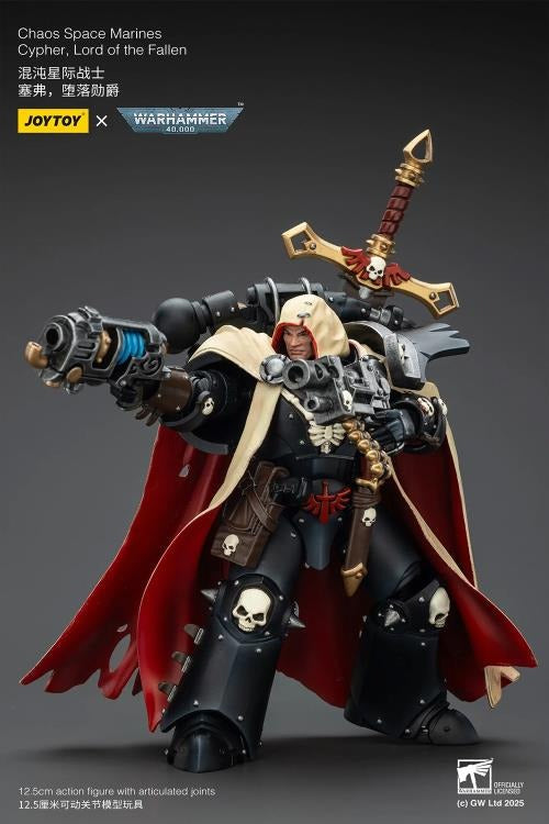 JoyToy - Warhammer 40K - Chaos Space Marines - Cypher, Lord of the Fallen - Collectables > Action Figures > toys -  Joy Toy