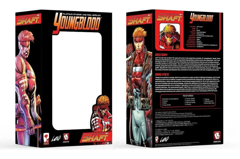 Rob Liefeld's Youngblood - Shaft Action Figure (Preorder Q1 2026) - Collectables > Action Figures > toys -  LooseCollector