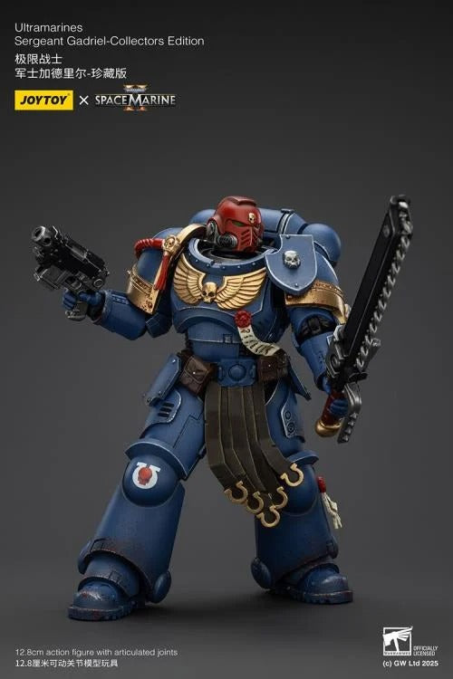 Warhammer 40K - Ultramarines - Space Marine 2 - Sergeant Gadriel (Collectors Edition) - Collectables > Action Figures > toys -  Joy Toy