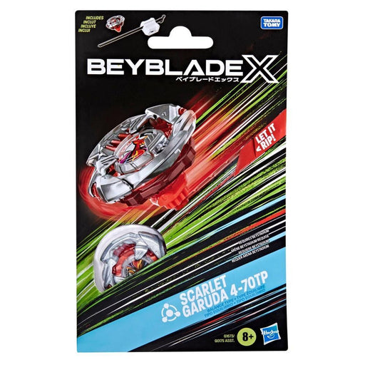 Beyblade X Scarlet Garuda 4-70TP BX Starter Pack - Collectables > Action Figures > toys -  Hasbro