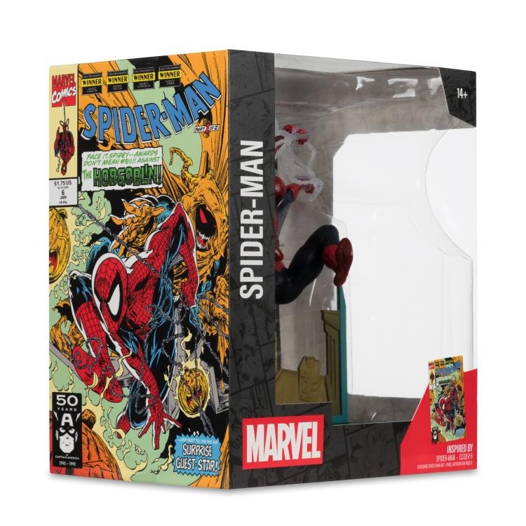 Marvel Comics - Spider-Man (Spider-Man #6 Ver. 2) 1/10 Scale Figure - Collectables > Action Figures > toys -  McFarlane Toys