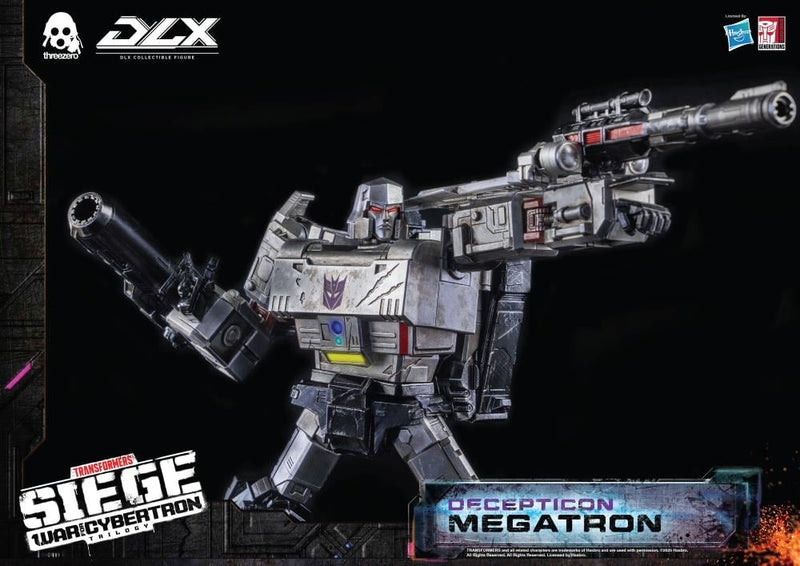 Transformers: War for Cybertron Trilogy DLX Scale Collectible Series Decepticon Megatron Action Figure (Reissue) - Action figure -  ThreeZero