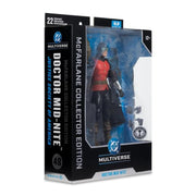 DC Multiverse Collector Edition - Justice Society of America - Doctor Mid-Nite - Platinum / Chase - Collectables > Action Figures > toys -  McFarlane Toys
