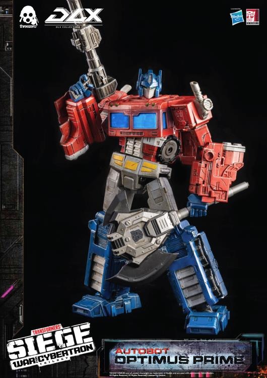 Transformers: War for Cybertron Trilogy DLX Scale Collectible Series Autobot Optimus Prime Action Figure (Reissue) - Action figure -  ThreeZero