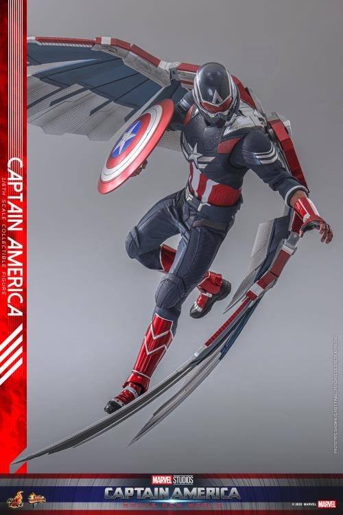 Captain America: Brave New World - Captain America 1/6th Scale Collectible Figure - MMS779 - Collectables > Action Figures > toys -  Hot Toys