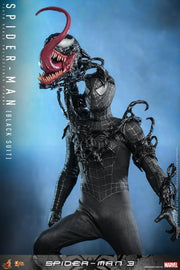 Spider-Man 3 - Spider-Man (Black Suit) 1/6th Scale Collectible Figure - MMS727 - Collectables > Action Figures > toys -  Hot Toys