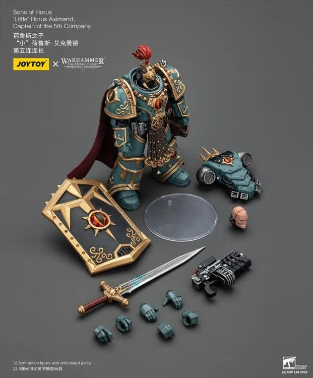 JoyToy - Warhammer 40K - Sons of Horus - Little Horus Aximand Captain of the 5th Company - Collectables > Action Figures > toys -  Joy Toy