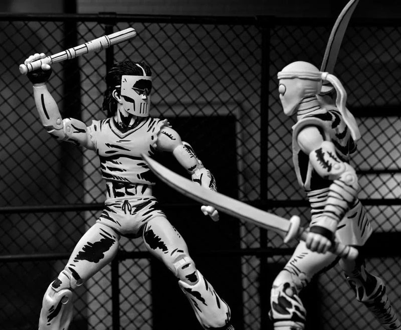Teenage Mutant Ninja Turtles - Casey Jones (Mirage Comics Black & White Variant) Action Figure - Collectables > Action Figures > toys -  Neca