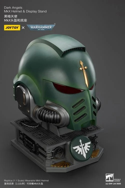 JOYTOY - Dark Angels - Dark Angels Mk. X Helmet & Display Stand (preorder Q2 2026)