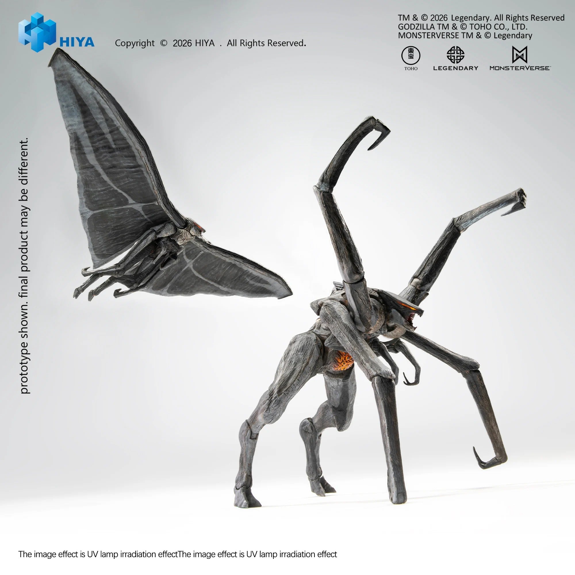 Hiya Toys - Godzilla (2014) - Male & Female Muto Action Figure Set