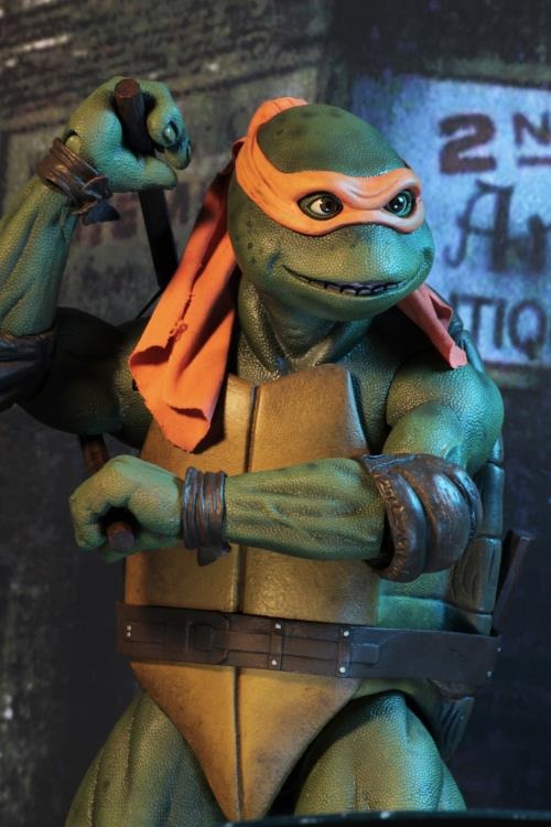 Teenage Mutant Ninja Turtles (1990 Movie) - Michelangelo 1/4 Scale Figure