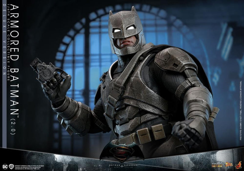 Batman v Superman: Dawn of Justice - Armored Batman (2.0) Deluxe 1/6th Scale Collectible Figure - MMS743D63